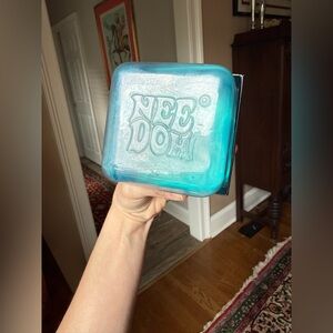 Blue Nee Doh Stress SUPER Cube TikTok popular